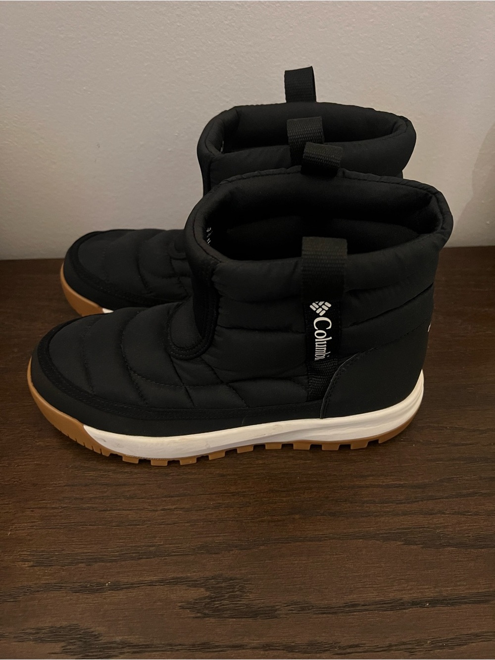 Columbia Youth Black Winter Snow Boots